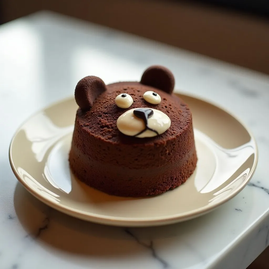 Bear Nutella Cake
