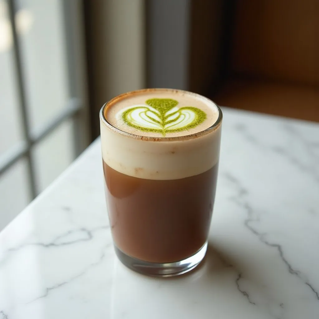 Dubai Chocolate Latte