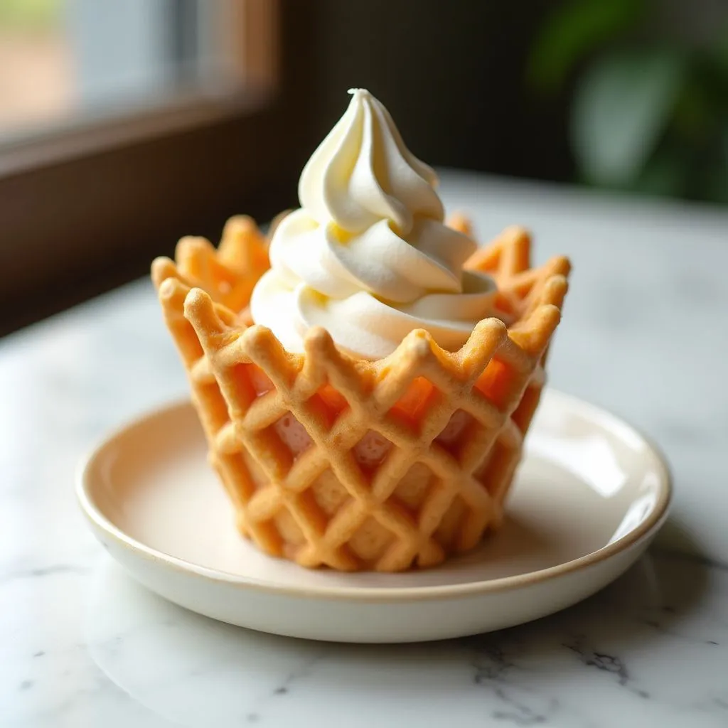 Gelato Waffle Cup