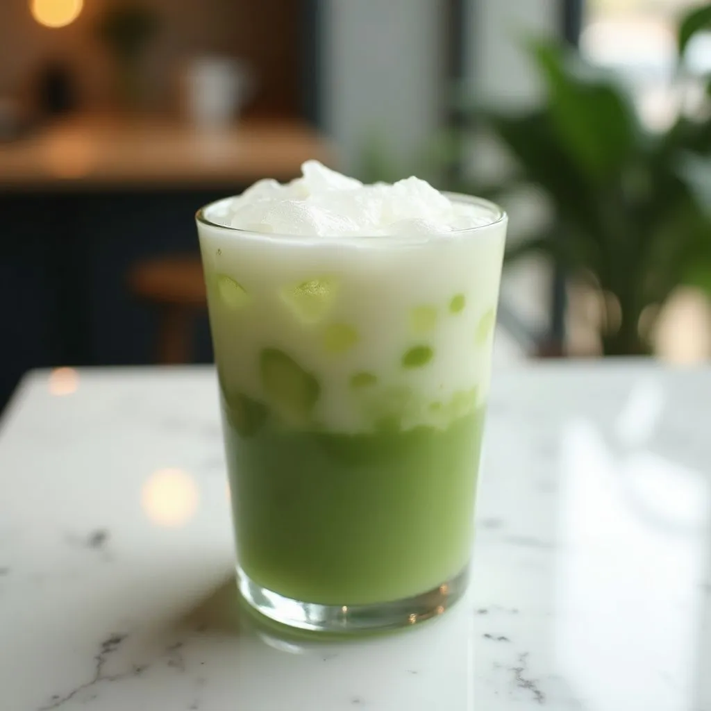 Iced Coconut Cloud Matcha