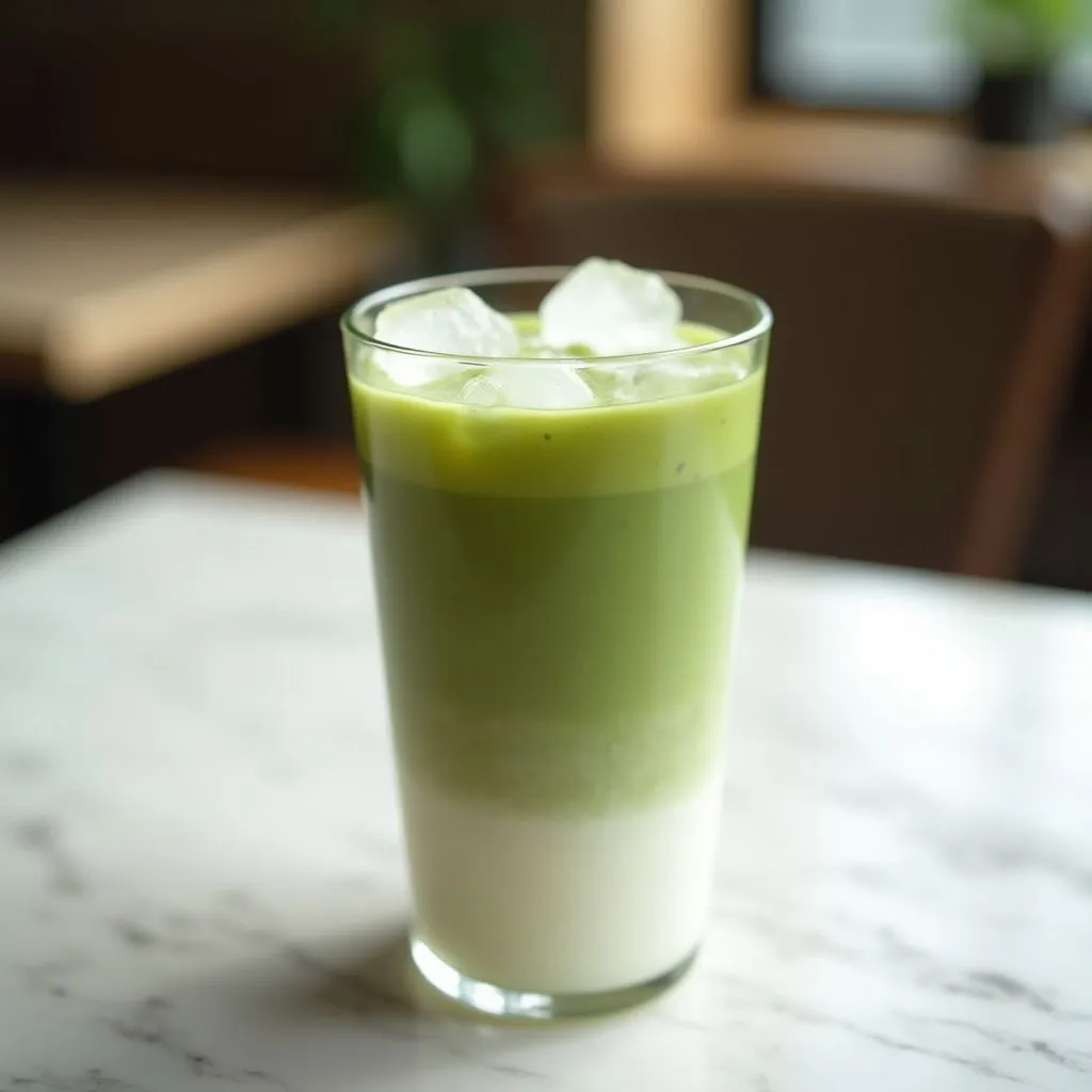 Iced Coconut Matcha