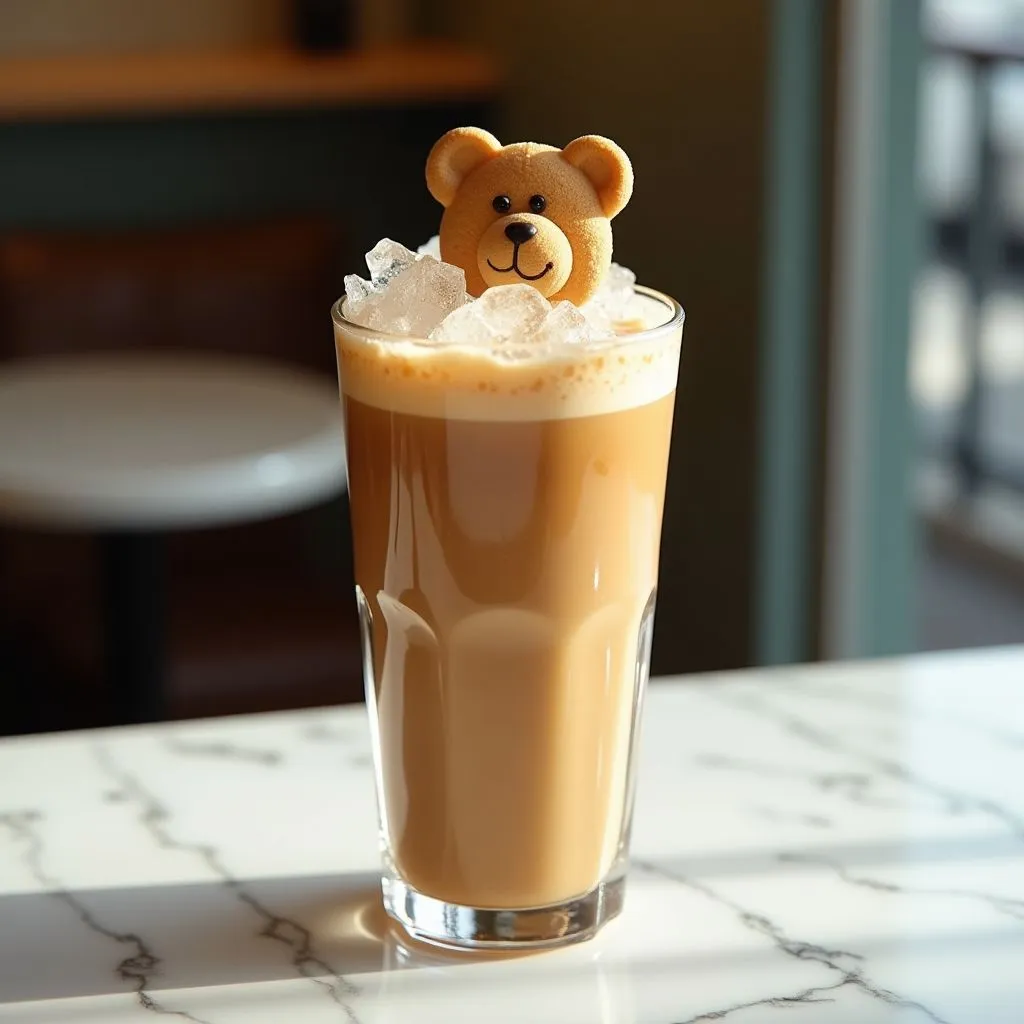 Iced Teddy Graham Latte ❤