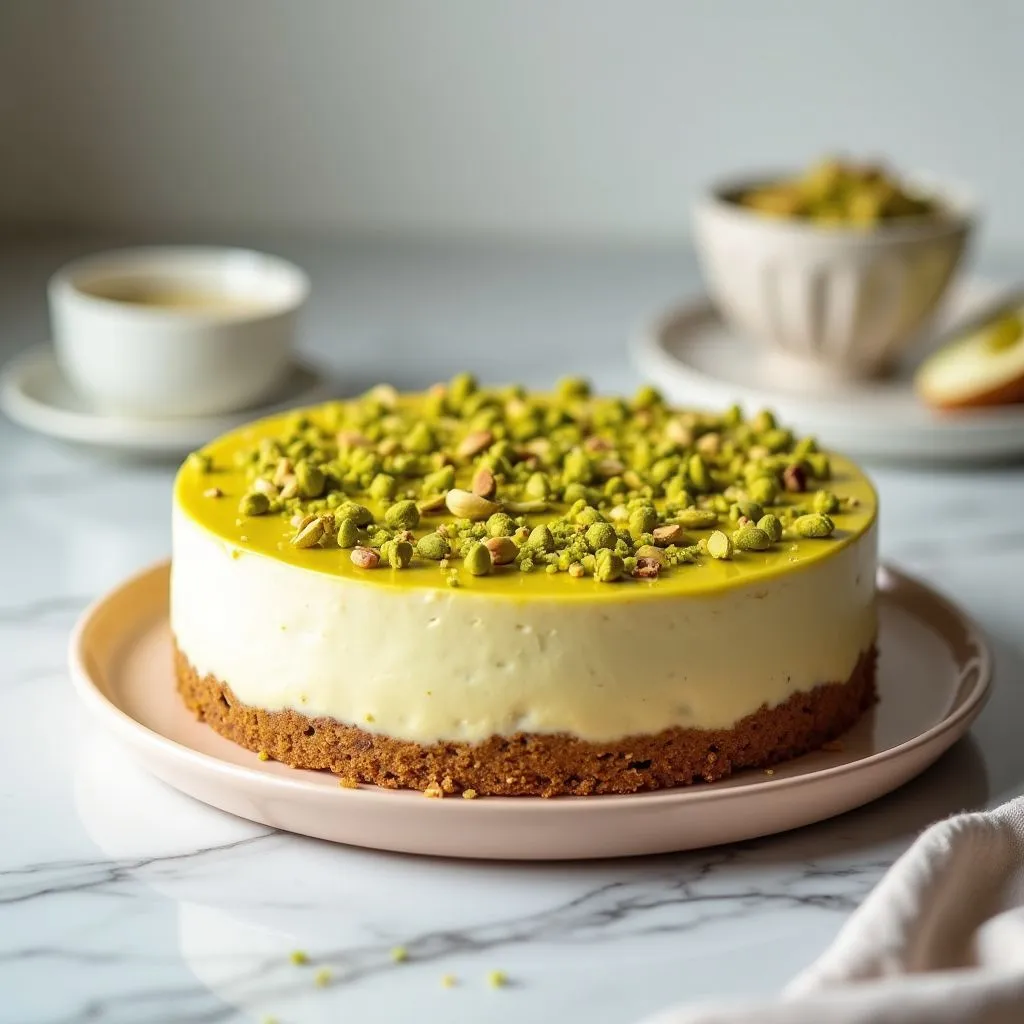 Pistachio Cheesecake