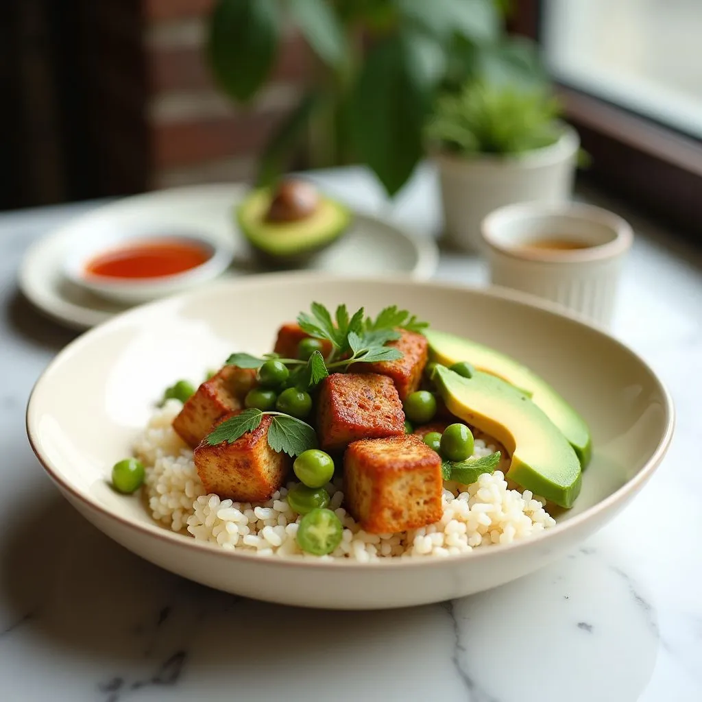 Tofu Poke Bowl